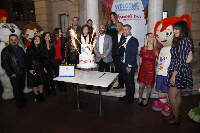 Launching of Johnson's Kids Hair Salon at KidzMondo